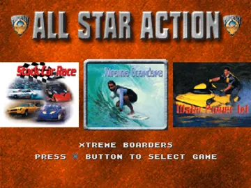 All Star Action (EU) screen shot title